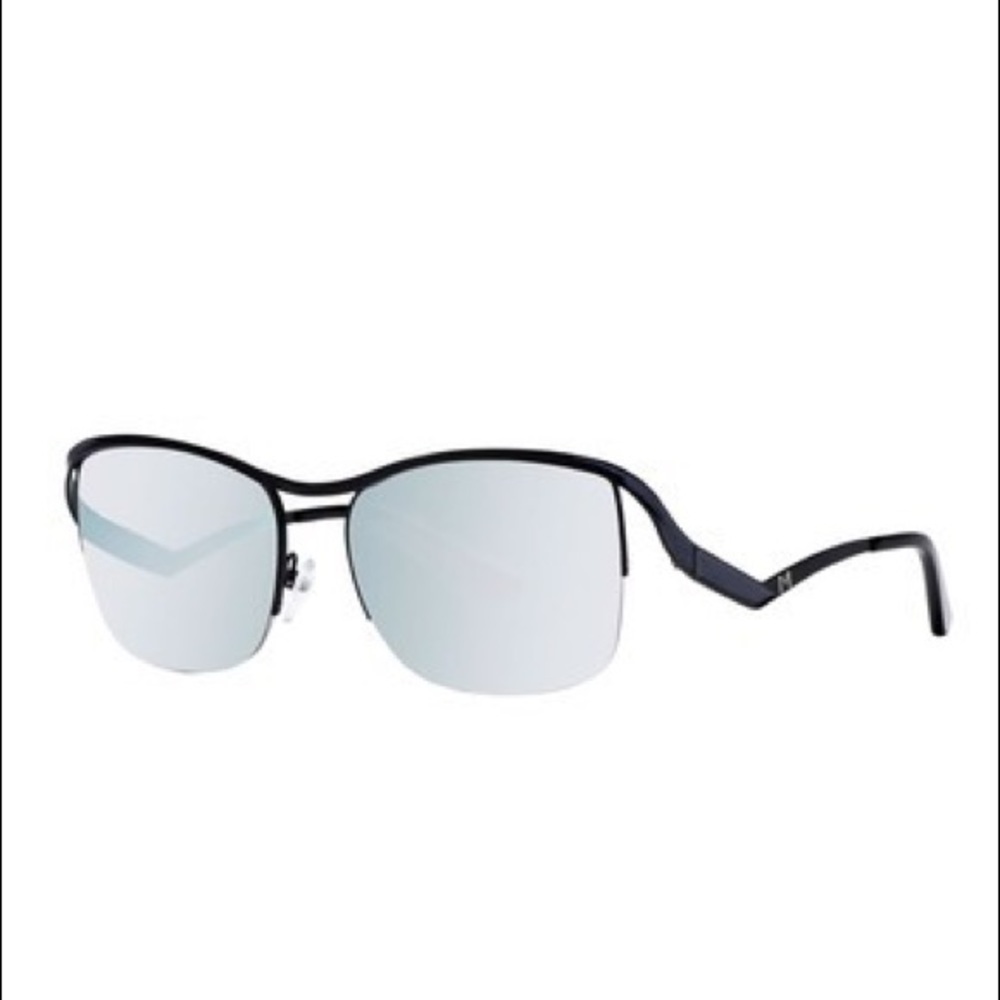 Thierry Mugler Unisex Wire Mirrored Sunglasses